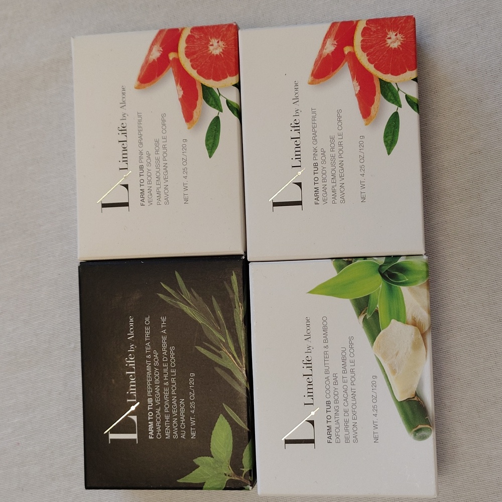 Limelife by alcone Vegan Body Soap Bundle